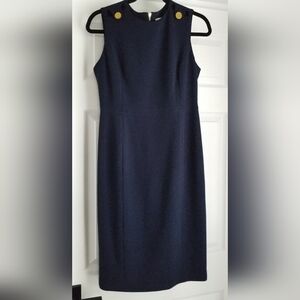 Calvin Klein Navy blue shift dress